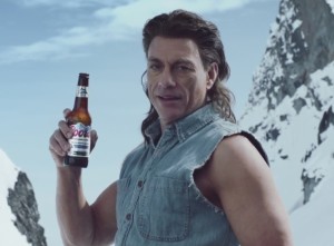 Van Damme spruiks CCA's cool new beer brand, Coors